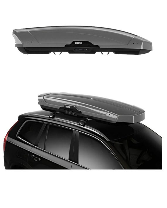 KROVNI KOFER ZA PUTNIČKA VOZILA MOTION XT XXL 610L TITAN GLOSSY BLACK Thule