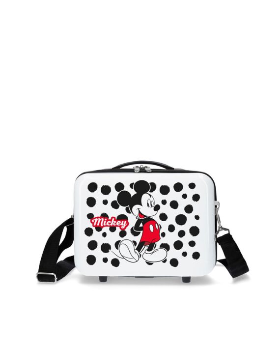 NESESER MICKEY MOUSE ENJOY THE DAY - DOTS WHITE Disney