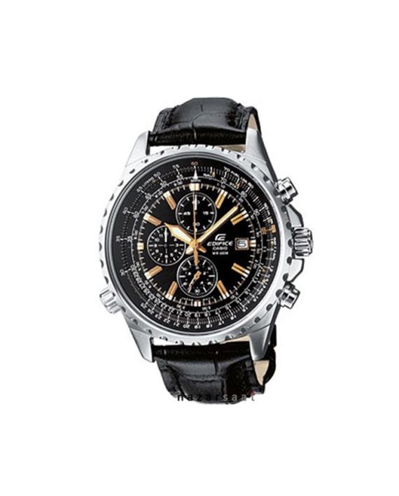 MUŠKI RUČNI SAT CASIO EF-527L-1AVDF LEATHER BLACK Casio