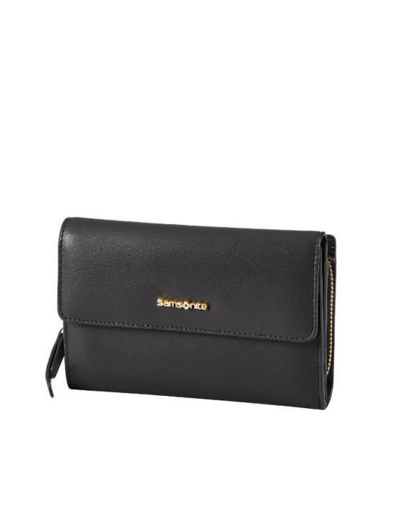 NOVČANIK CLASSIC LADY SLG-303 - L W 12CC+ZIP EXT BLACK Samsonite