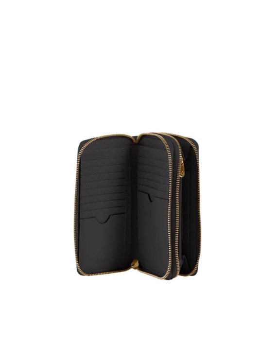 NOVČANIK CLASSIC LADY SLG-327 - DBL ZIP AROUND L BLACK Samsonite