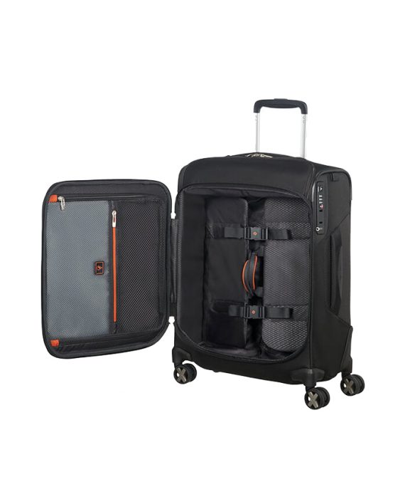 KOFER X'BLADE 4.0-SP.55/20 STRICT TOPPOCKET BLACK TROLLEY Samsonite