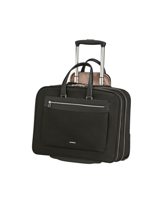 PUTNA TORBA ZALIA 2.0-ROLLING TOTE 15.6" BLACK TROLLEY Samsonite
