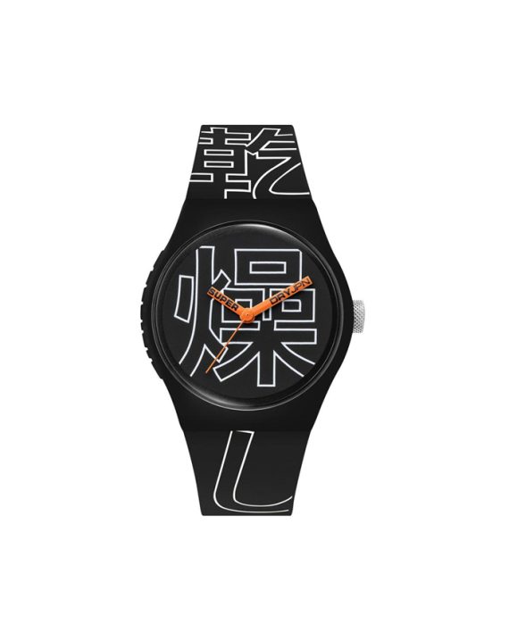 UNISEX RUČNI SAT SYG300BW SUPERDRY URBAN KANJI BLACK Superdry