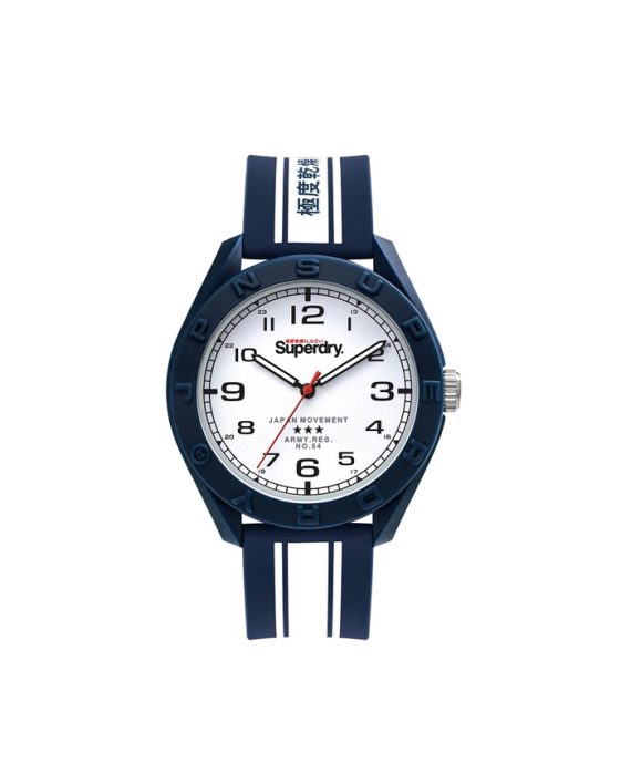MUŠKI RUČNI SAT SYG305UW SUPERDRY OSAKA UTILITY BLUE Superdry