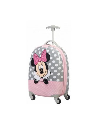 KOFER SMALL MINNIE GLITTER DISNEY ULTIMATE 2.0-SPIN. 46/16 GRAY TROLLEY Samsonite