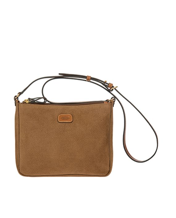 TORBA LIFE SHOULDERBAG BROWN Bric's