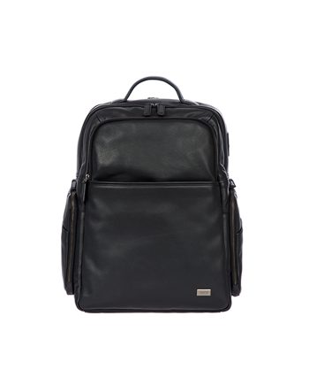 LAPTOP RANAC TORINO BUSINESS BACKPACK L 17" LEATHER BLACK Bric's