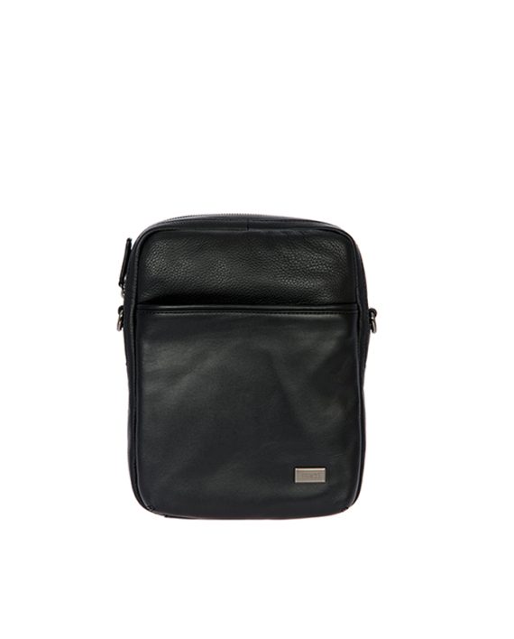 TORBA TORINO SHOULDER BAG LEATHER BLACK Bric's