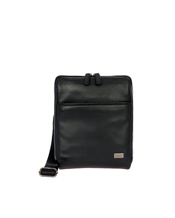 TORBA TORINO SHOULDER BAG L LEATHER BLACK Bric's