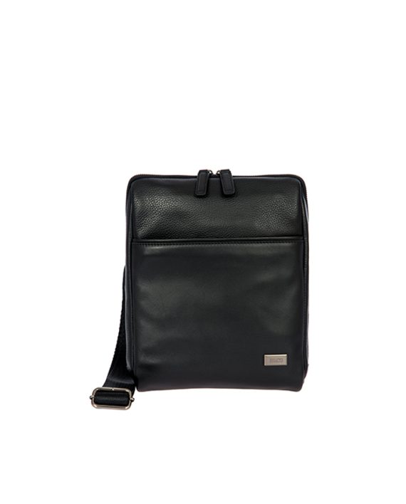 TORBA TORINO SHOULDER BAG L LEATHER BLACK Bric's