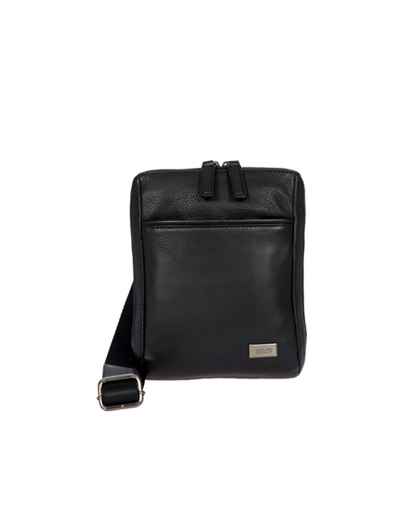 TORBA TORINO SHOULDER BAG M LEATHER BLACK Bric's