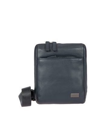 TORBA TORINO SHOULDER BAG M LEATHER GRAY Bric's