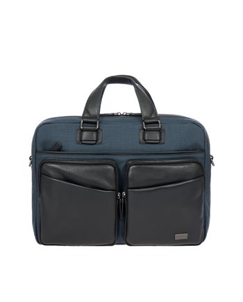 LAPTOP TORBA MONZA BRIEFCASE 2 COMPART BLUE Bric's