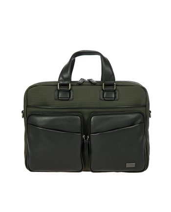 LAPTOP TORBA MONZA BRIEFCASE 1 COMPART GREEN Bric's