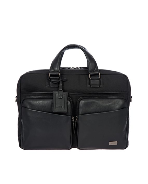 LAPTOP TORBA MONZA BRIEFCASE 1 COMPART BLACK Bric's