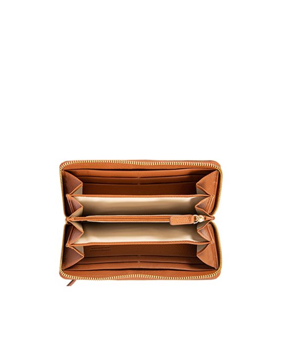 NOVČANIK MARMOLADA ZIP-AROUND PURSE CAMEL BROWN Bric's