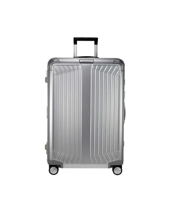 KOFER LITE-BOX ALU-SPINNER 69/25 ALUMINIUM SILVER TROLLEY Samsonite