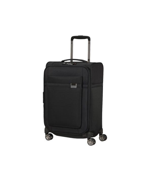 KOFER AIREA-SPINNER 55/20 STRICT BLACK TROLLEY Samsonite