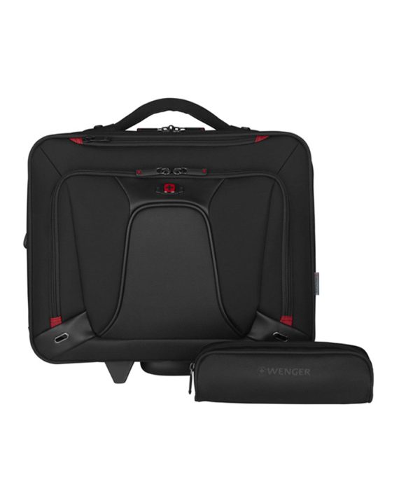PUTNA TORBA PILOT TRANSFER 16" BLACK TROLLEY Wenger