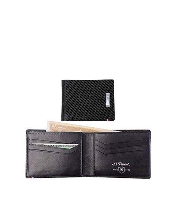 NOVČANIK PORTE CARTE 6CC CARBONE BLACK S.T. Dupont