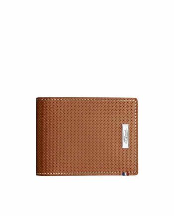 NOVČANIK PORTE CARTE 6CC PERFO CAMEL BROWN S.T. Dupont