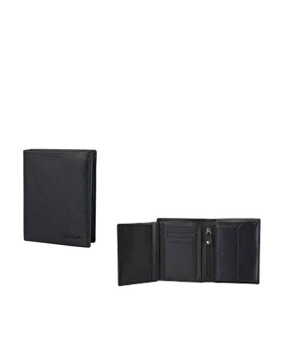 NOVČANIK MAN ATTACK 2 SLG-122 - W 11CC+HFL+W+C+Z+2C BLACK Samsonite