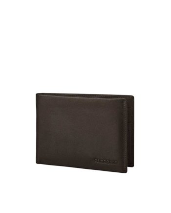 NOVČANIK ATTACK 2 SLG-005 - B 8 CC+2 C EBONY BROWN Samsonite
