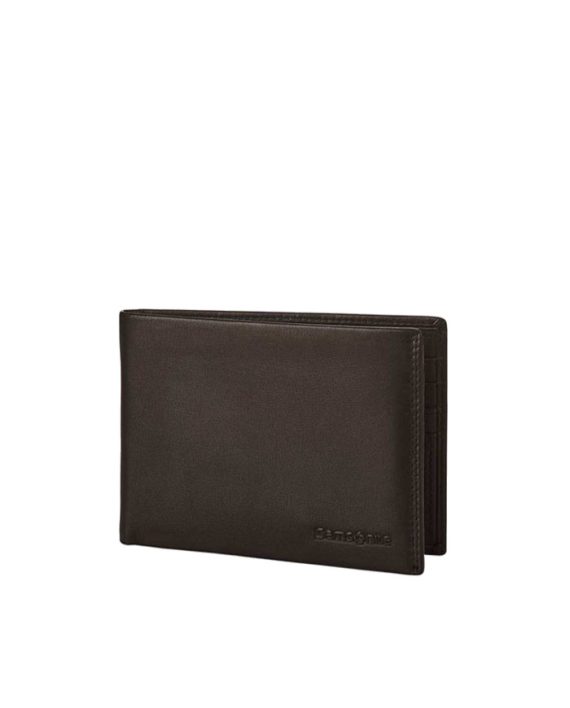 NOVČANIK ATTACK 2 SLG-005 - B 8 CC+2 C EBONY BROWN Samsonite