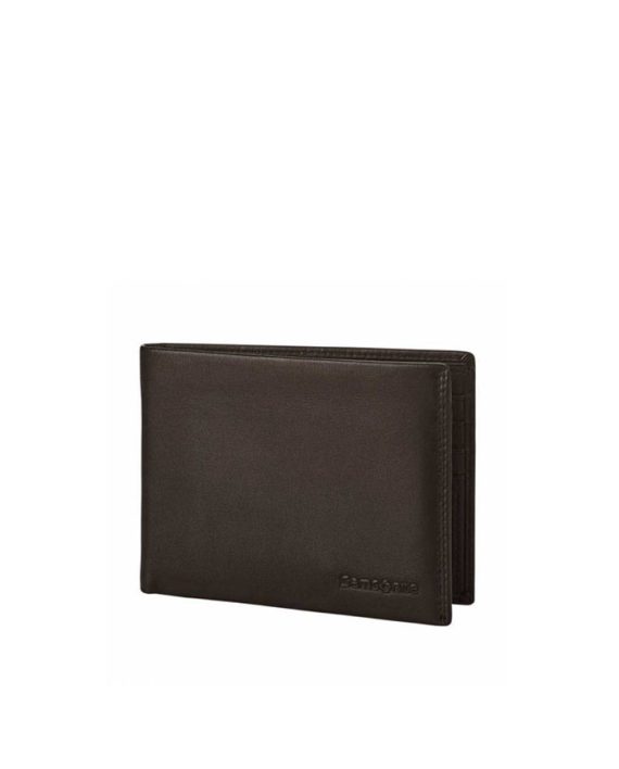 NOVČANIK ATTACK 2 SLG-021 - B S 4CC+VFL+C+2C EBONY BROWN  Samsonite