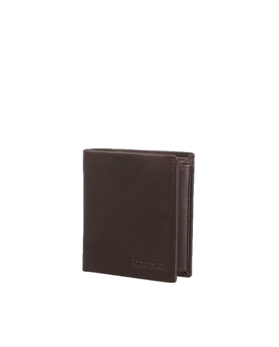 NOVČANIK ATTACK 2 SLG-119 - W S 5CC+HFL+W+C+2C EBONY BROWN Samsonite