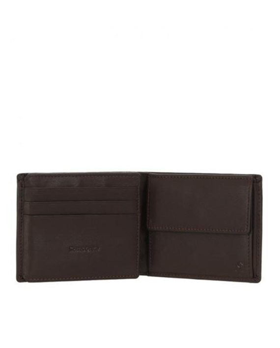 NOVČANIK SUCCESS 2 SLG-039 - B 7CC+HFL+W+COMP+C EBONY BROWN Samsonite