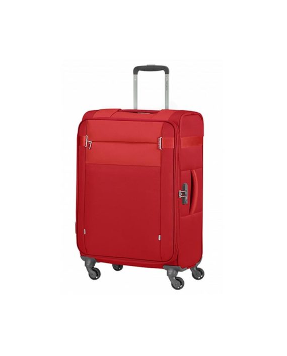 KOFER CITYBEAT-SPINNER 66/24 EXP RED TROLLEY Samsonite