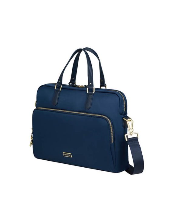 LAPTOP TORBA KARISSA BIZ 2.0-BAILHANDLE 15.6" 2 COMP MIDNIGHT BLUE Samsonite