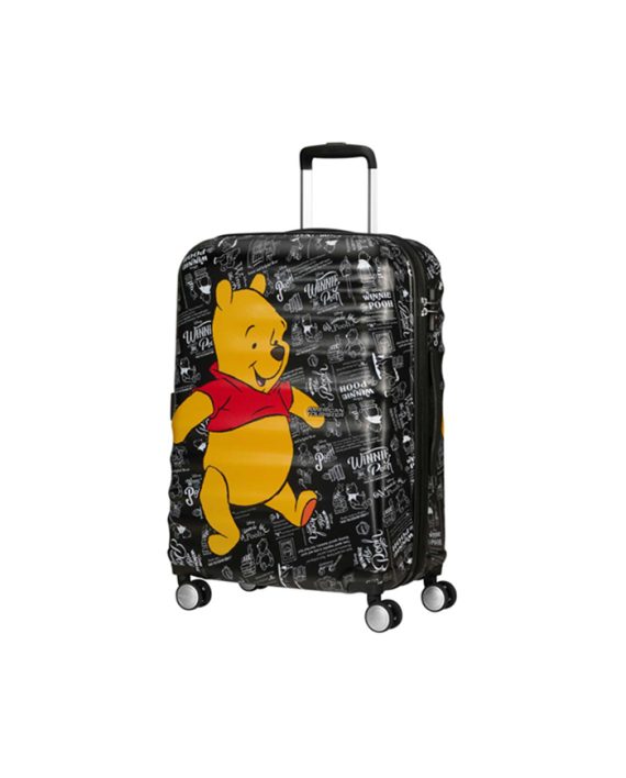 KOFER WINNIE THE POOH MEDIUM BLACK TROLLEY American Tourister
