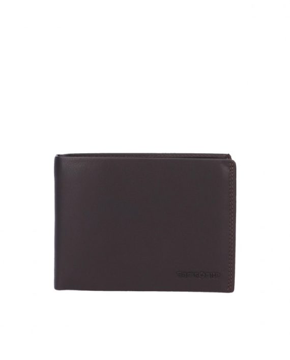 NOVČANIK ATTACK 2 SLG-007 - B 7CC+VFL+C+2C+W EBONY BROWN Samsonite