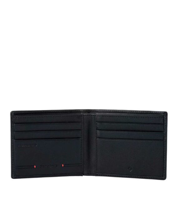 NOVČANIK SIMPLA SLG-001 - B S 6CC+2 C BLACK Samsonite