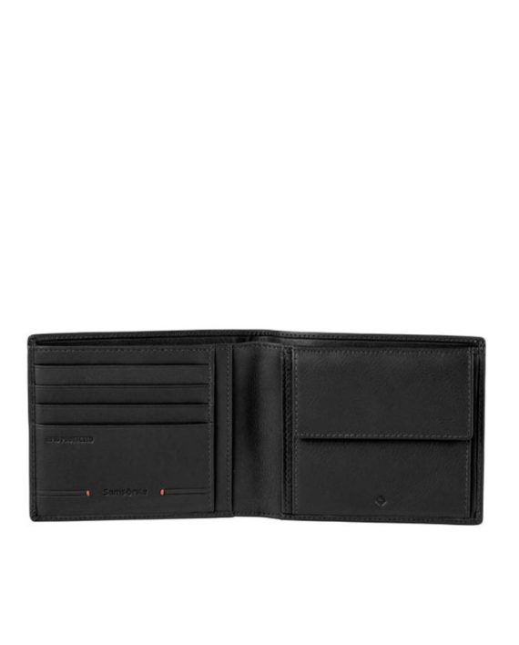 NOVČANIK SIMPLA SLG-015 - B 4CC+2C+C BLACK Samsonite