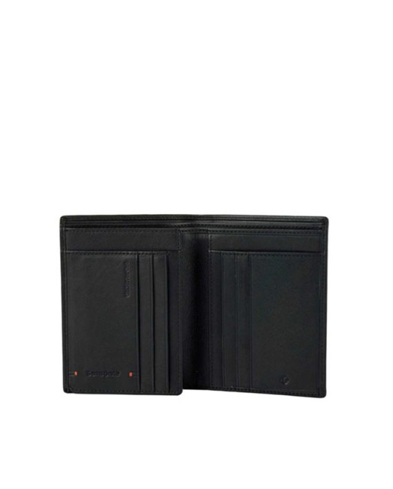 NOVČANIK SIMPLA SLG-137 - W 6CC+HFL+2W+2C BLACK Samsonite