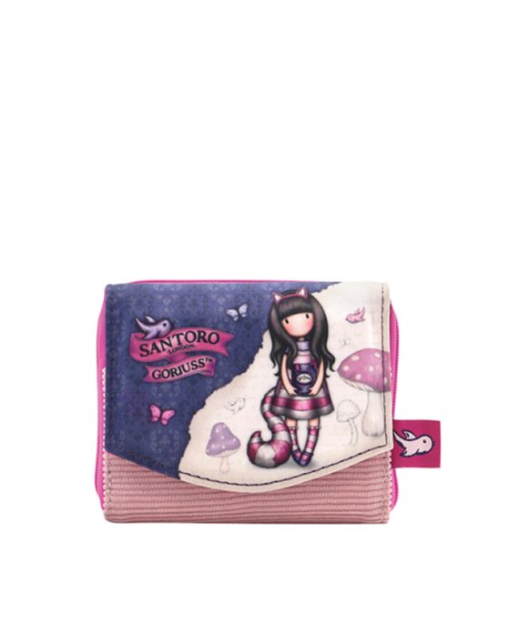 NOVČANIK CHESHIRE CAT GORJUSS PINK Santoro