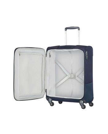 KOFER BASE BOOST-SPINNER S NAVY BLUE TROLLEY Samsonite