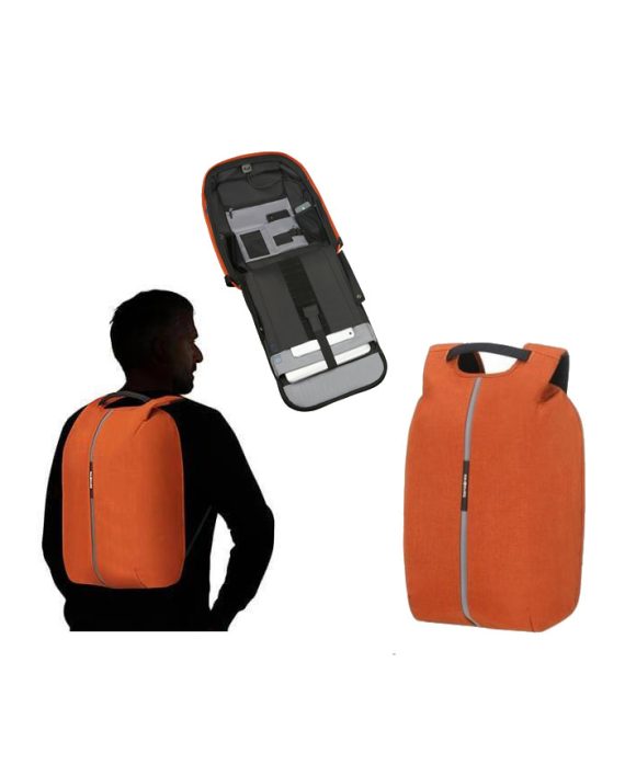 LAPTOP RANAC SECURIPAK-TRAVEL BACKPACK 15.6" SAFFRON ORANGE Samsonite