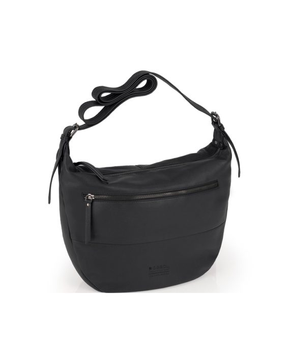 TORBA DHARMA BIG LEATHER BLACK Gabol