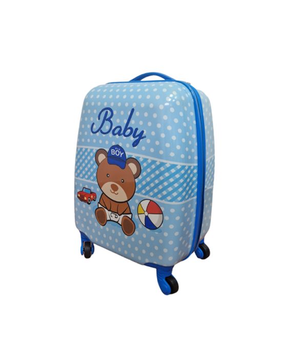 KOFER BEAR SMALL BLUE TROLLEY Bigz Office
