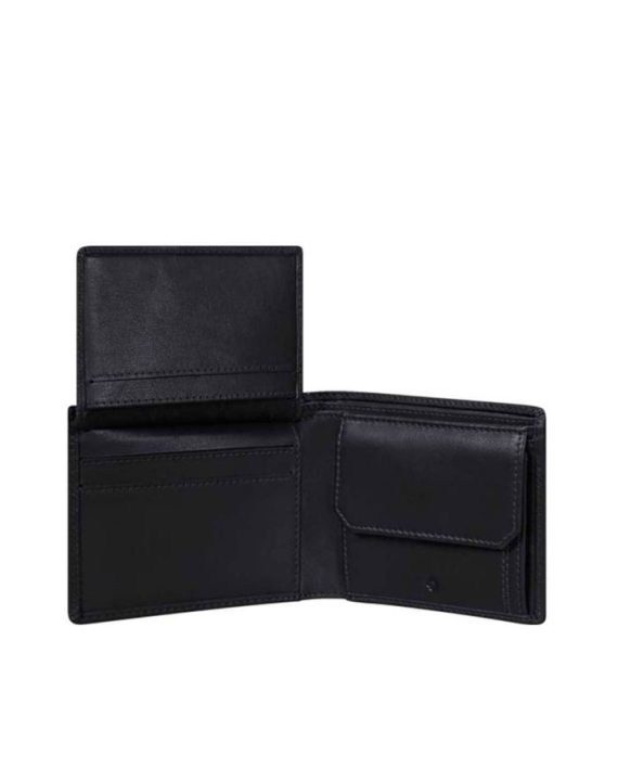 NOVČANIK ATTACK 2 SLG-046 - B 6CC+VFL+2C+C BLACK Samsonite