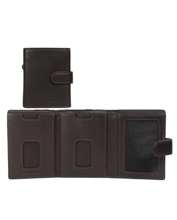 NOVČANIK ATTACK 2 SLG-149 - W 11CC+C+Z+WC EBONY BROWN  Samsonite