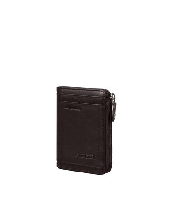 NOVČANIK ATTACK 2 SLG-722 - 8CC H S +2 GUSS ZIP EBONY BROWN  Samsonite