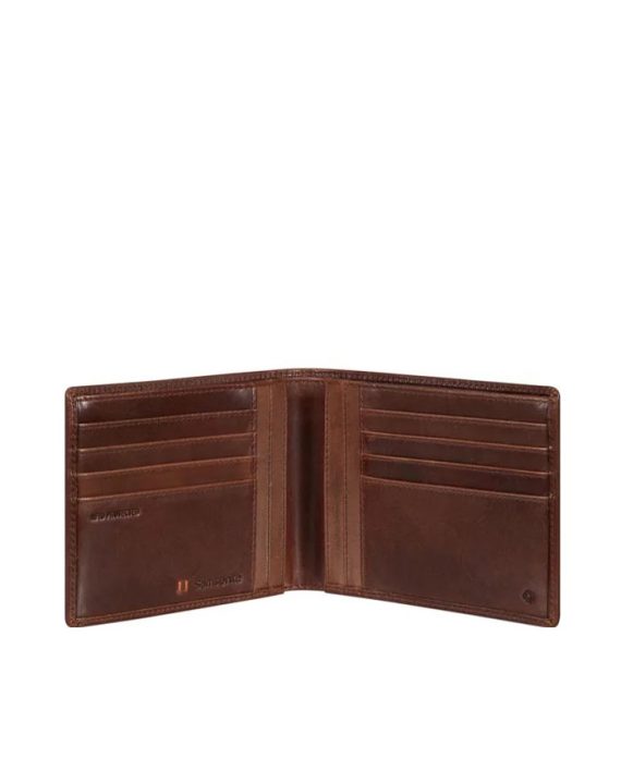 NOVČANIK VEGGY SLG-005 - B 8 CC+2 C DARK BROWN  Samsonite