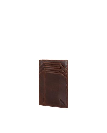 NOVČANIK ETUI ZA KARTICE VEGGY SLG-733 - ALL IN ONE WALLET S DARK BROWN Samsonite