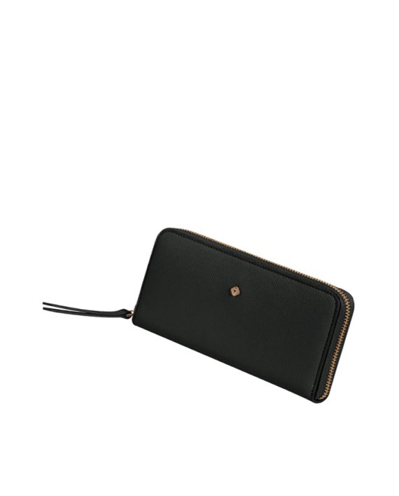NOVČANIK CHROMATE SLG-319 - L ZIP AROUND L BLACK Samsonite